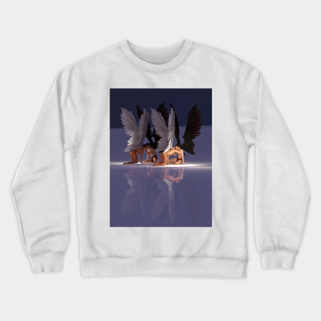 Vision Of Love Crewneck Sweatshirt by RexRedLGBTQ